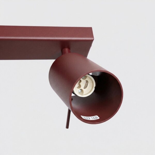 Deckenspot flexibel Stahl 2-flammig GU10 L:30 cm