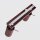 Deckenspot flexibel Stahl 2-flammig GU10 L:30 cm