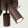 Deckenspot schwenkbar Stahl Braun GU10 L:25,7 cm rund