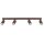Deckenstrahler schwenkbar 4-flammig Stahl GU10 L:80 cm