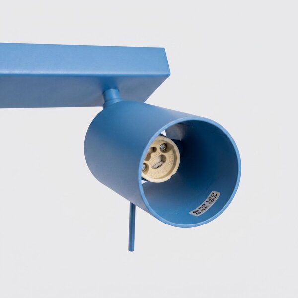 Deckenspot schwenkbar 2-flammig Stahl GU10 L:30 cm