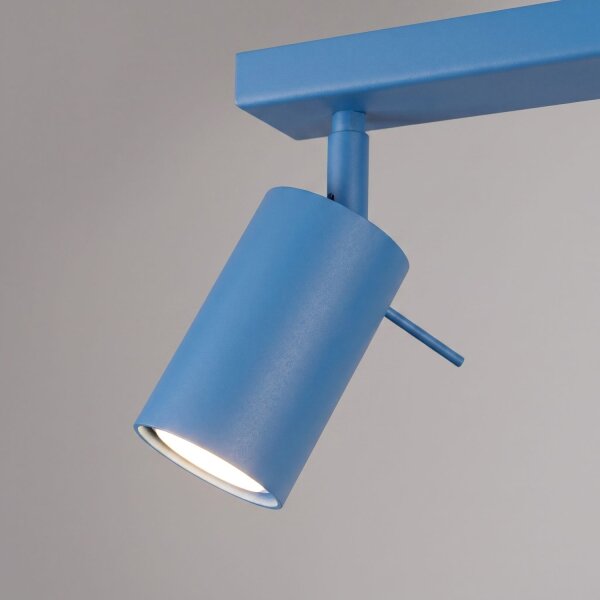 Deckenspot schwenkbar 3-flammig Stahl GU10 L:45 cm