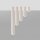 Aufbauspot Stahl Beige GU10 H:20 cm blendarm lang