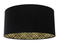 Pendelleuchte Schwarz Gold rund Esstisch Retro