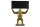 Tischlampe Stoff Polyresin 50 cm Gorilla in Gold Schwarz E27