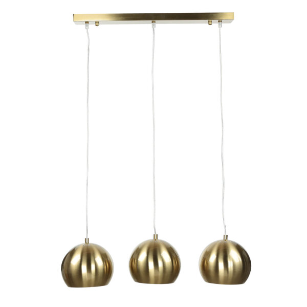 Glanzvolle Hängelampe MIRRI Gold Retro Esstisch