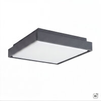 LED Deckenleuchte Dunkelgrau 2700/3000/4000 B:28,5 cm