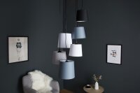 Hängeleuchte Wohnzimmer Weiß Grau Beige Modern...