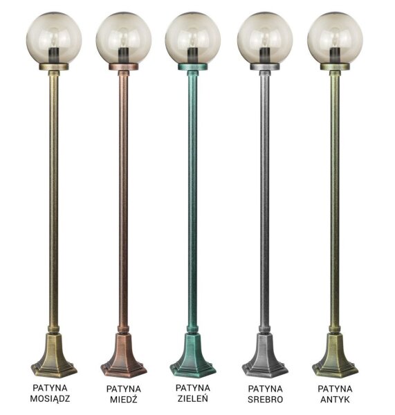 LED Wand-Einbauspot Grau 2700/4500/6000 K IP65 H:23 cm