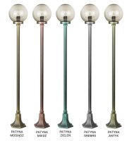 LED Wand-Einbauspot Grau 2700/4500/6000 K IP65 H:23 cm