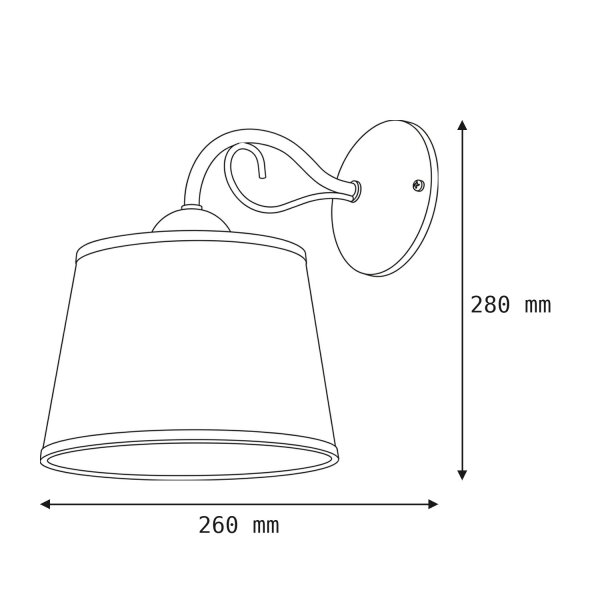 Weiße Wandleuchte Schirm LOCOLA Schlafzimmer Lampe