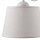 Weiße Wandleuchte Schirm LOCOLA Schlafzimmer Lampe