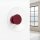 LED Wandleuchte Burgund Transparent 3000K B:28 cm rund