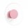 LED Wandleuchte Pink Stahl Plexiglas 3000K B:28 cm rund