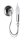 Elde Wandlampe in Silber AREGUND Flur Leuchte E14