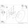 LED Wandleuchte Gelb Plexiglas Stahl 4000K B:28 cm