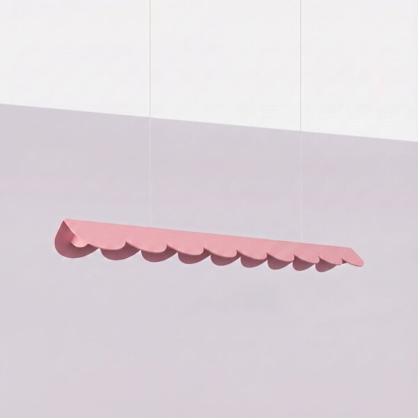 LED Pendelleuchte Pink Alu 4000K neutralweiß L:98,5 cm