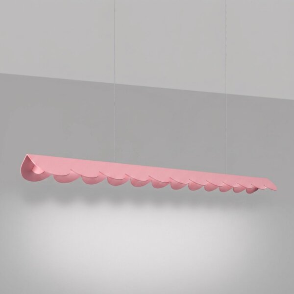 LED Pendelleuchte Pink 4000K neutralweiß 16W L:131 cm