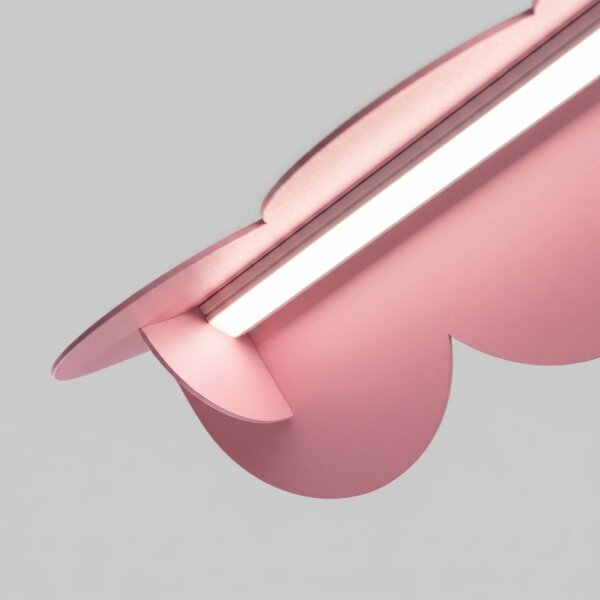 LED Pendelleuchte Pink 4000K neutralweiß 16W L:131 cm