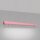 LED Pendelleuchte Pink 4000K neutralweiß 16W L:131 cm