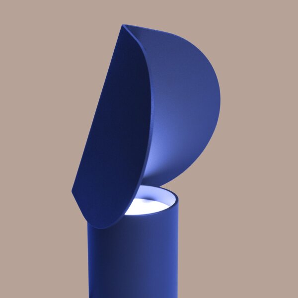 LED Tischleuchte schwenkbar Ultramarin 3000K H:15 cm