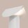 LED Tischleuchte schwenkbar Aluminium Weiß 3000K 15 cm