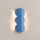 Wandleuchte Aluminium Azurblau G9 2-flammig H:33,6 cm