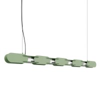 LED Pendelleuchte dimmbar Salbei 4000K L:158 cm Modern