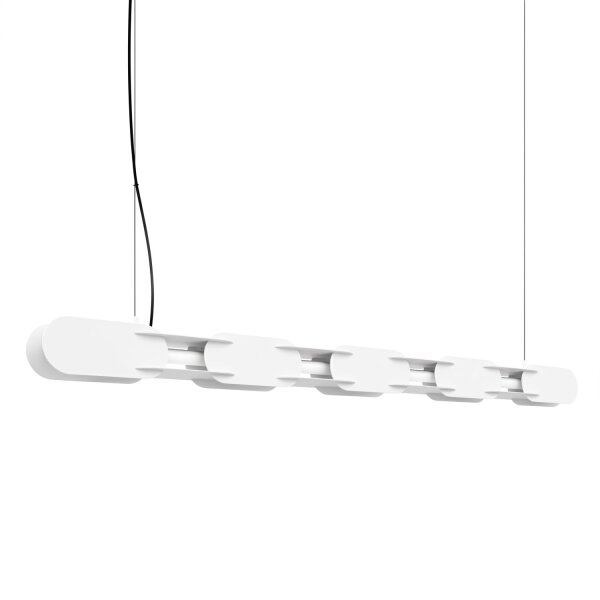 LED Hängelampe dimmbar Push-DIM Weiß 4000K L:158 cm