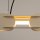 LED Hängelampe dimmbar Push-DIM Beige 3000K L:91 cm