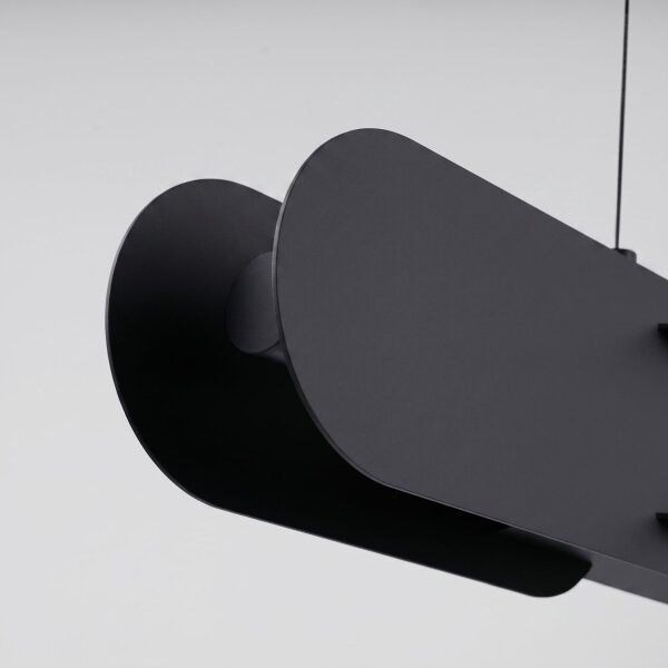 LED Pendelleuchte dimmbar Push-DIM 3000K 91 cm Schwarz