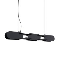 LED Hängelampe dimmbar Push-DIM 4000K L:91 cm Stahl