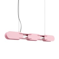 LED Pendelleuchte dimmbar Push-DIM Pink 4000K L:91 cm