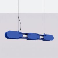 LED Hängelampe dimmbar Ultramarin Stahl 3000K L:91 cm
