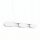 LED Hängelampe dimmbar Push-DIM Weiß 3000K L:91 cm