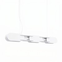 LED Pendelleuchte dimmbar Push-DIM Weiß 4000K L:91 cm