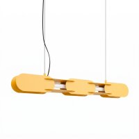 LED Hängelampe dimmbar Push-DIM Gelb 4000K L:91 cm