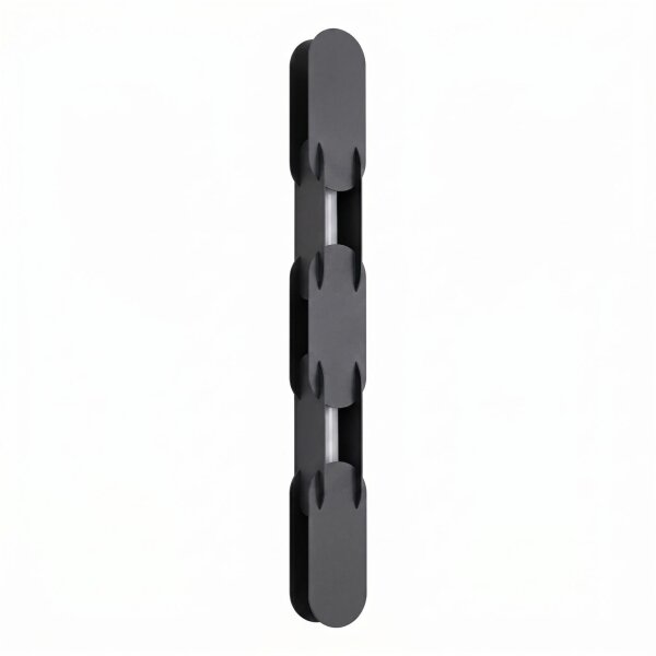 LED Wandlampe dimmbar Push-DIM Schwarz 4000K H:91 cm