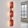 LED Wandleuchte dimmbar Push-DIM Rot 3000K H:91 cm