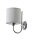 Wandlampe Modern Chrom Grau REKA Wohnzimmer Bett