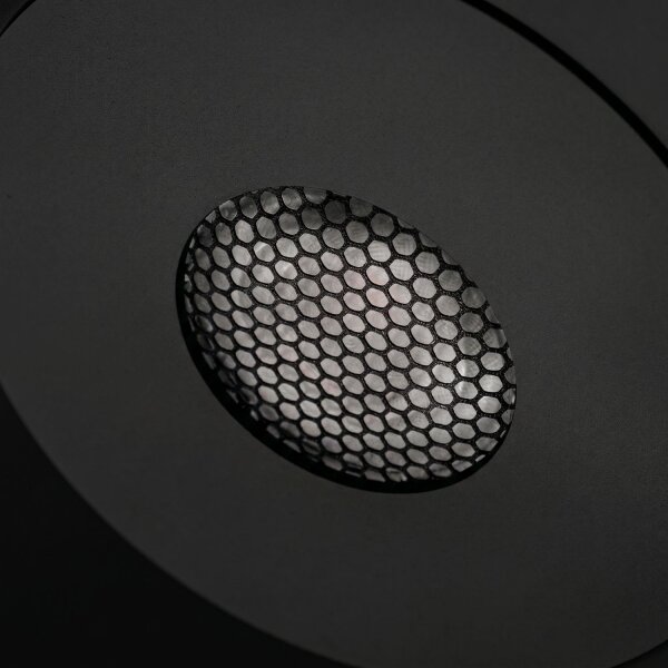 LED Pendelleuchte TRIAC dimmbar Schwarz 4000K Ø50 cm