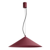 LED Pendelleuchte TRIAC dimmbar Burgund 4000K Ø50 cm