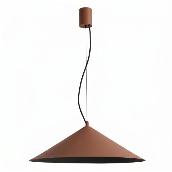 LED Pendelleuchte TRIAC dimmbar Mokka 4000K Ø50 cm rund