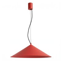 LED Pendelleuchte TRIAC dimmbar Rot 4000K Ø50 cm rund