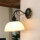Wandlampe DELMARE Shabby Braun antik Wohnzimmer
