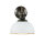 Wandlampe DELMARE Shabby Braun antik Wohnzimmer