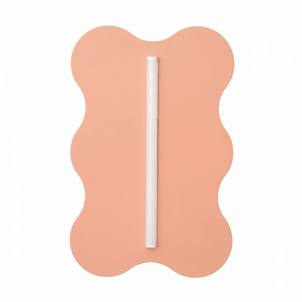 Wandleuchte Pfirsich S14d H:66 cm farbig dekorativ