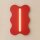 Wandlampe Rot Stahl S14d H:66 cm wohnlich dekorativ