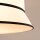 Deckenlampe Pergament Weiß E27 3-flammig B:60 cm Modern