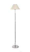 Stehlampe SELUSSA Wei&szlig; Chrom 165cm Wohnzimmer